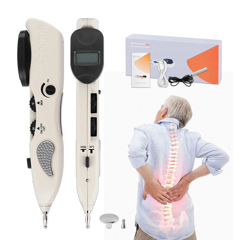 Lápiz de Acupuntura Eléctrico – Alivio Inteligente para Dolores Musculares y Articulares
