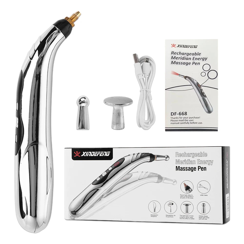 Lápiz de Acupuntura Eléctrico – Alivio Inteligente para Dolores Musculares y Articulares