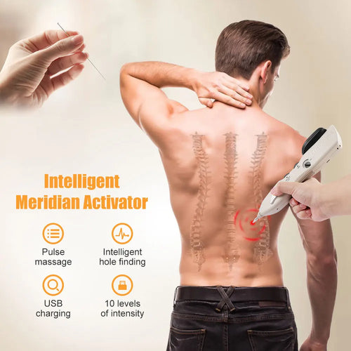 Lápiz de Acupuntura Eléctrico – Alivio Inteligente para Dolores Musculares y Articulares