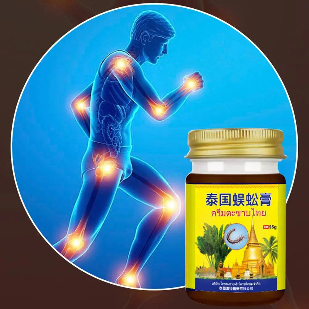 Thai Relief™ – Crema Herbal para el Confort de Rodillas, Espalda y Articulaciones
